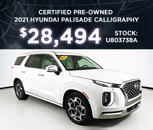 CERTIFIED PRE-OWNED 2021 HYUNDAI PALISADE CALLIGRAPHY