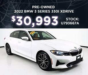 PRE-OWNED 2022 BMW S SERIES 330i xDRIVE