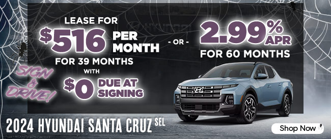 2024 Hyundai Santa Cruz offer