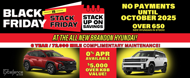 Black Friday is stack Friday - Stack up on savings