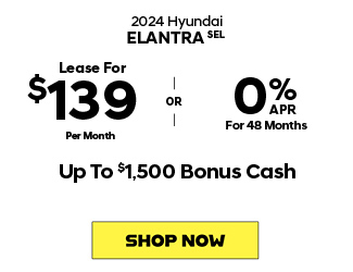 2024 Hyundai Elantra SEL offer