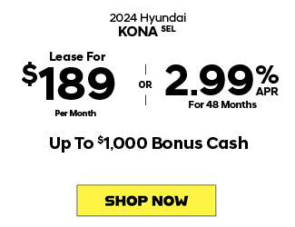 2024 Hyundai Kona SEL offer