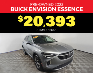 PRE-OWNED 2023 BUICK ENVISION ESSENCE 