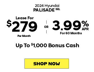 2024 Hyundai Palisade SEL offer