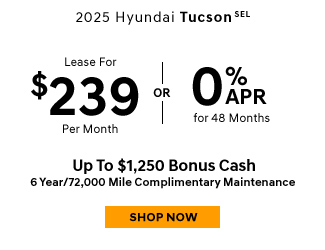 2024 Hyundai Tucson SEL offer