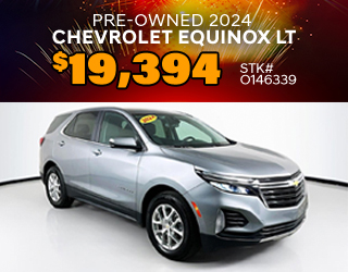 PRE-OWNED 2024 CHEVROLET EQUINOX LT