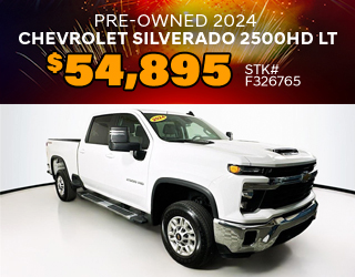 PRE-OWNED 2024 CHEVROLET SILVERADO 2500HD LT