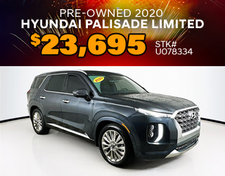 PRE-OWNED 2020 HYUNDAI PALISADE LIMITED