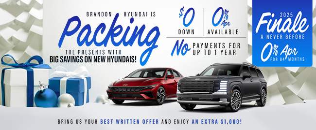 Black Friday Sales Event - Shop Now at Brandon Hyundai