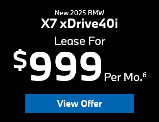 2025 BMW X7 xDrive40i offer