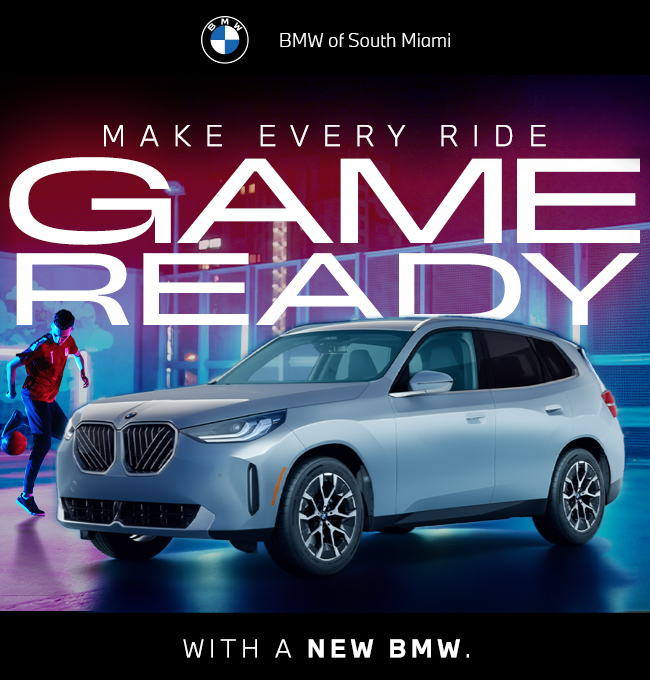 Make every ride Game Ready with a new BMW