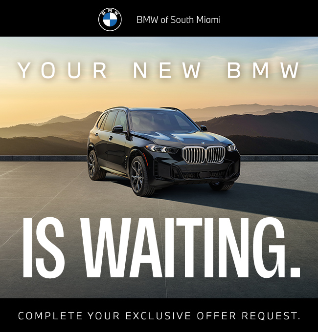 Your new BMW is waiting - Complete your exclusive offer request