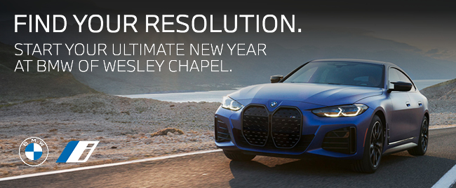 Find your resolution - Start your ultimate New Year At BMW of Wesley Chapel