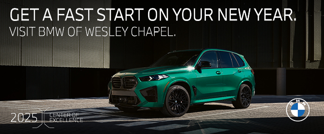 Get a fast start on your new year - Visit BMW of Wesley Chapel