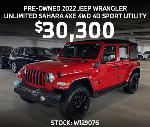 Pre-Owned 2022 Jeep Wrangler Unlimited