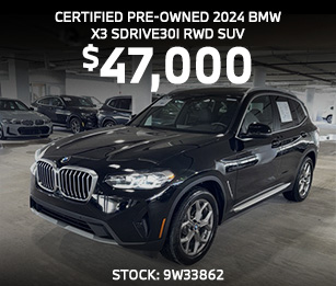 Certified Pre-Owned 2024 BMW X3