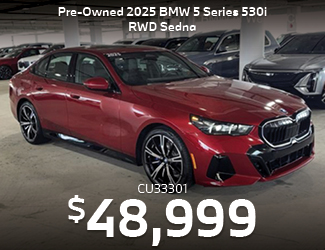 PRE-OWNED 2025 BMW 5 Series 530i RWD Sedan offer