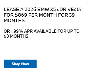 2026 BMW X5 sDRIVE40i offer