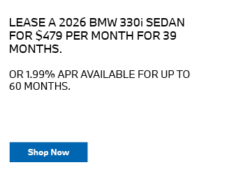 2026 BMW 330i SEDAN offer