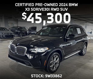 Certified Pre-Owned 2024 BMW X3