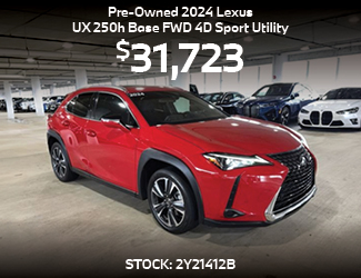 PRE-OWNED Lexus offer