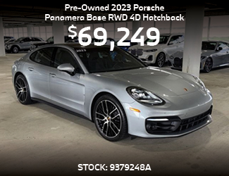 PRE-OWNED Porsche Panamera offer