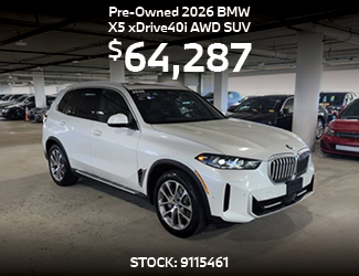 CERTIFIED PRE-OWNED 2025 BMW X5 xDrive40i AWD SUV offer