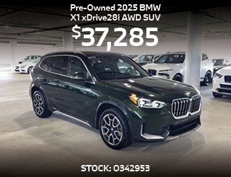 CERTIFIED PRE-OWNED 2026 BMW X1 xDrive28i AWD SUV offer