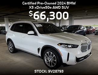 Certified Pre-Owned 2024 BMW X5 xDrive50e AWD SUV