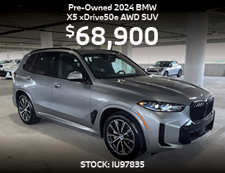 Pre-Owned 2024 BMW X5 xDrive50e AWD SUV
