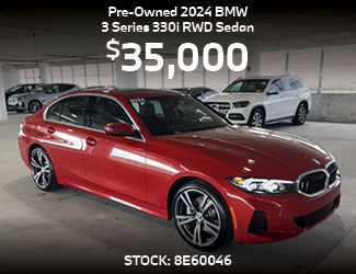 Pre-Owned 2024 BMW 3 Series 330i RWD Sedan