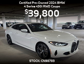Certified Pre-Owned 2024 BMW 4 Series 430i RWD Coupe