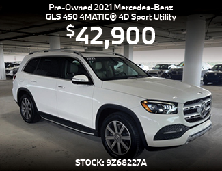 Pre-Owned 2021 Mercedes-Benz GLS 450 4MATIC® 4D Sport Utility