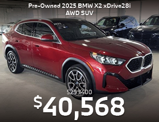 CERTIFIED PRE-OWNED 2025 BMW X2 xDrive28i AWD SUV offer