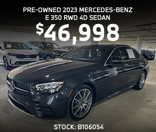 Pre-Owned 2023 Mercedes-Benz E 350 RWD 4D Sedan