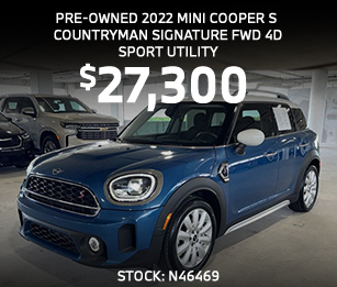 Pre-Owned 2022 MINI Cooper S Countryman Signature FWD 4D Sport 