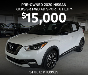 Pre-Owned 2020 Nissan Kicks SR FWD 4D Sport Utility