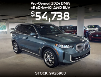 PRE-OWNED 2024 BMW x5 xDrive40i AWD SUV Offer