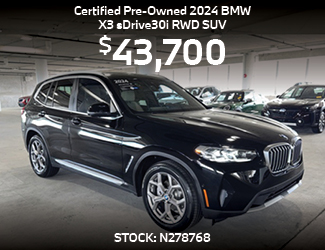 Certified Pre-Owned 2024 BMW X3 sDrive30i RWD SUV