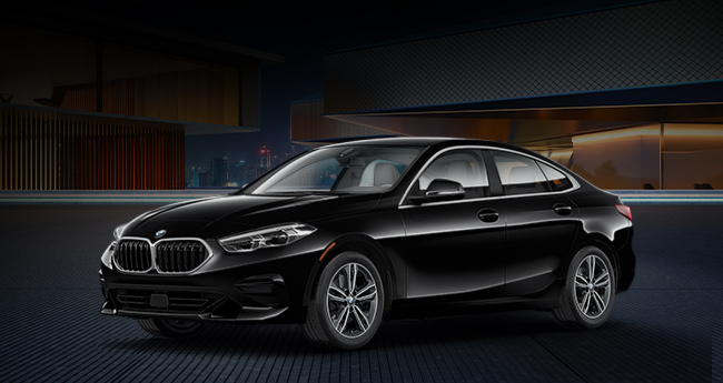 new black premium BMW Sedan