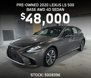 Pre-Owned 2020 Lexus LS 500 Base AWD 4D Sedan