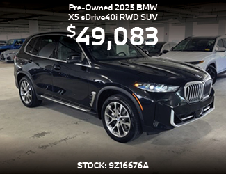 preowned BMW offer X4