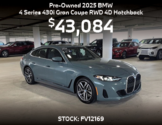 preowned BMW offer SUV
