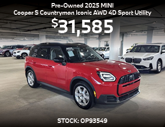 preowned MINI offer