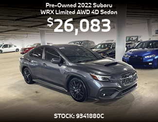 preowned WRX offer