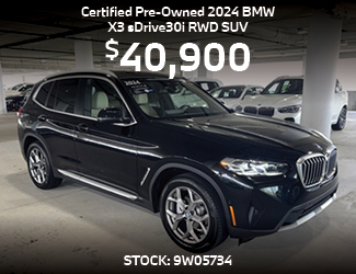 Certified Pre-Owned 2024 BMW X3 sDrive30i RWD SUV