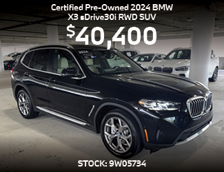 Certified Pre-Owned 2024 BMW X3 sDrive30i RWD SUV