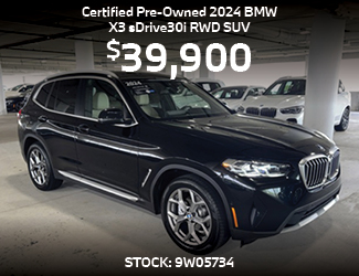 Certified Pre-Owned 2024 BMW X3 sDrive30i RWD SUV