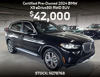Certified Pre-Owned 2024 BMW X3 sDrive30i RWD SUV