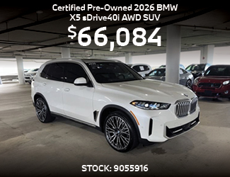preowned BMW offer